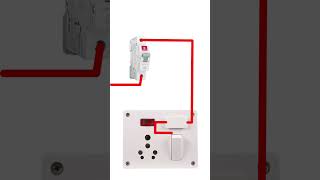 POWER BOARD CONNECTION WITH ONE INDICATOR AND ONE FUSE AND 1 MCBamanelectronic conection boarb [upl. by Nevin]