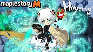 Maplestory M  ตั้งสกิวฟามhyper Hoyoung นักพรตผู้ลื่นไหลและบ้าบิ่น เผ่า Anima Thief [upl. by Ainola232]