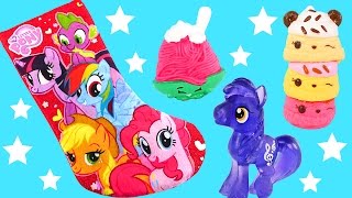 My Little Pony TOY Stocking    Shopkins Num Noms Doc McStuffins MLP Christmas Toys [upl. by Gardy932]