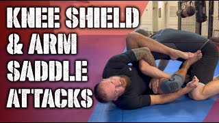 How to Weaponize the Knee Shield  JiuJitsu Subs amp Sweeps [upl. by Shandy8]