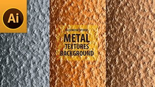 Illustrator Tutorial Create Realistic Rock Textures  Metals Texture Effects AllFreePik [upl. by Boys326]