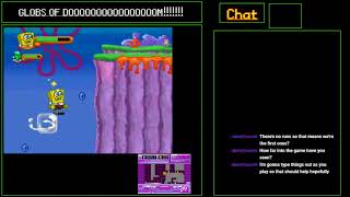 Spongebob Squarepants featuring Nicktoons Globs of Doom DS Firsttime Playthru Stream Archive [upl. by Hett]