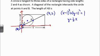 Circle Inscribed in a Rectangle [upl. by Egas944]