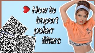 How to import Polarr Filters in pictures  Tutorial [upl. by Chemesh]