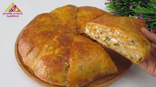 Şimdiye kadar yediğim en LEZZETLİ ÇÖREK ❗ HIZLI ve KOLAY😋Alışkanlık yapacak kahvaltılık ÇÖREK Tarifi [upl. by Gwenore457]