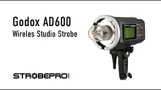 Godox AD600BM AD600B Battery Strobe  Complete Walkthrough [upl. by Cyrillus]