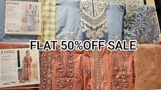 Ethnic Mid summer sale 2024 Flat 50 Off 😱 Ethnic sale Today [upl. by Atinit]