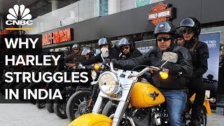 Why HarleyDavidson Is Struggling In India [upl. by Skillern]