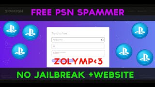 ❖PSN Free PSN Message Spammer NoJailbreak Website❖ [upl. by Ymas]