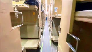 2265522656 Inside Ernakulam Jn NZM Superfast Express 3E coach LHB WOW [upl. by Oel]