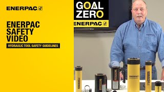 Enerpac Hydraulic Safety Video  Hydraulic Tool Safety Guidelines [upl. by Bettina]