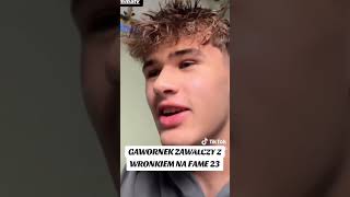 Fame mma 23 gawronek zawalczy z wronkiem 🫣🫣 [upl. by Emmanuel953]