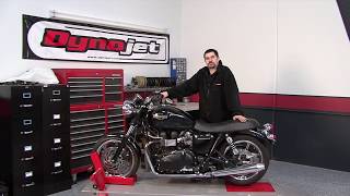 Power Commander V Install 20122013 Triumph Bonneville [upl. by Chap]