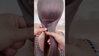 Simple And Easy Hair Style For Girls ❤️by Global Glam ❤️👀😍 [upl. by Ellerehs216]