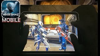 Warframe MOBILE  iPad 10th gen gameplay MAX Resolution  60fps [upl. by Sternick]