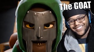 YOUR FAVORITE RAPPERS FAVORITE RAPPER MF DOOM Vomitspit reaction [upl. by Ymereg]