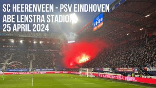 152 SC Heerenveen  PSV Eindhoven  25 April 2024 [upl. by Taite]