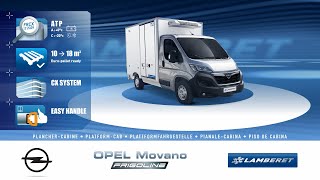 Opel Movano refrigerated platformcab [upl. by Eliezer]