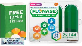 Flonase Allergy Relief Nasal Spray 24Hour NonDrowsy MultiSymptom Relief – 144 Sprays Review [upl. by Uile]