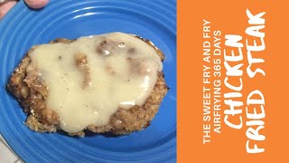 Airfryer Chicken Fried Steak [upl. by Ehtiaf]