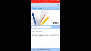 Installieren der App  Untis Mobile  digitales Klassenbuch [upl. by Venice]