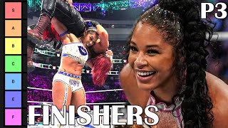 The BEST WWE Womens Finishers of RECENT Era   Tier list  part 3 [upl. by Aedni]