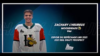 Zachary LHeureux  Espoirs du Repêchage LNH 2021  2021 NHL Draft Prospects [upl. by Rattray]