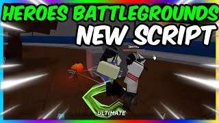 New Roblox Heroes Battlegrounds Script  Hack Autofarm [upl. by Kenzi]