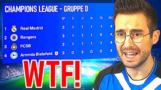 WTF DIE VERRÜCKTESTE CL GRUPPENPHASE EVER  😱🔥 EA FC 24 Bielefeld Karriere 48 [upl. by Stepha]