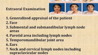 Introduction to Oral Medicine and Extraoral Examination parotid gland [upl. by Annaehr]