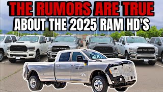 The Rumors Are True Regarding The 5th Gen 2025 RAM HDs [upl. by Trubow]