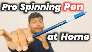 How to make A spinning pen at home  30 Rs Only  in Hindi MikeShake AverageSamyak [upl. by Yadrahs863]