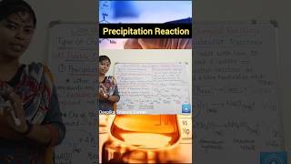 Precipitation Reaction deepikasciencecorner precipitationreaction doubledisplacementreaction [upl. by Eleda258]