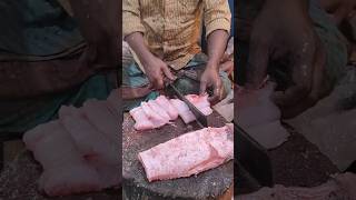 Amazing Fish Cutting Skills  Big Hamour Fish Cutting And Slicing shorts [upl. by Vorfeld]