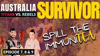 Survivor Australia Titans vs Rebels Episodes 79 [upl. by Merete]