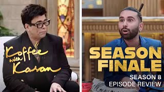 Koffee With Karan Season 8 Finale Episode  Awards and Orrys Confession  Koffee with Karan Review [upl. by Georges554]