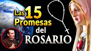 Las 15 promesas del Santo Rosario  Charla de Formación en VIVO [upl. by Beora]