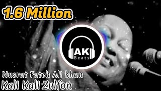 Kali Kali Zulfon Nusrat Fateh Ali khan Full original Qawwali Remix Official channel [upl. by Lyrahs]