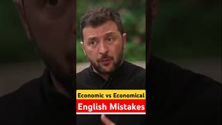 Economic vs Economical Confusing Words in English viral shorts status trending [upl. by Thisbe355]