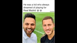 Jay Shetty Interviews Real Madrids player Eden Hazard 2019 [upl. by Stine929]