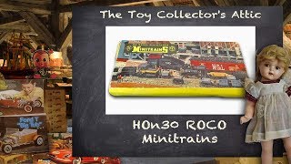 ROCO HOn30 Minitrains  HO scale on N scale track [upl. by Adlev572]