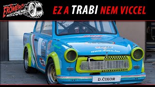 Trabant 601 versenyautó – Totalcar Erőmérő [upl. by Shaina]