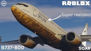 SkyLink  B737  Investor  ROBLOX SOAR [upl. by Sarilda704]