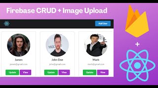 Build CRUD App using Firestore in React JS  Image Upload to Firebase  Firebase v9 [upl. by Volnak891]