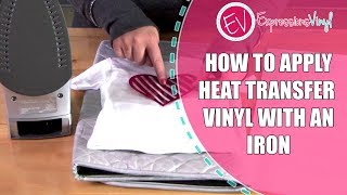 Heat Transfer Vinyl with an Iron [upl. by Rubenstein]