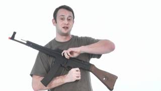 Airsoft GI  AGM Full Metal MP44 Sub Machine Airsoft Gun [upl. by Lenore]