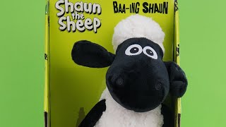 Baaing Shaun the Sheep Plush Toy  Shaun the Sheep Toys [upl. by Yziar]