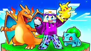 Having a POKEMON LIFE in Minecraft [upl. by Aneekahs]