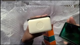 Unboxing the delightful Hermes Eau dorange verte Perfumed soap [upl. by Allin674]