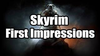 Skyrim  First Impressions [upl. by Pulchi887]